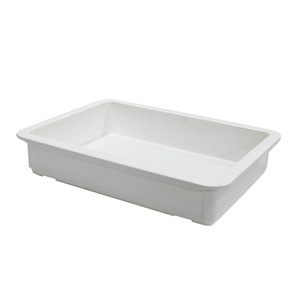 Bandeja de fermentación de masa de plástico blanca con tapa para hornear, fermentar y almacenar - Product Image 5