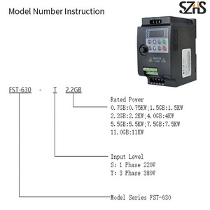 ממיר תדר <span class=keywords><strong>220V</strong></span> 380V VSD  לשליטה במהירות משתנה למנוע 1 כ\\\"ס 2 כ\\\"ס 3 כ\\\"ס 4 כ\\\"ס 5 כ\\\"ס 7.5 כ\\\"ס - Product Image 3