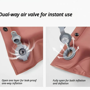 Matelas de <span class=keywords><strong>camping</strong></span> auto-gonflant léger, imperméable, en mousse, pour la randonnée et les voyages en plein air. - Product Image 2