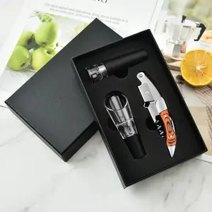 FSE Neues Produkt 3 Stück Korkenzieher Wein öffner Set Wein öffner Geschenkset Korkenzieher Flaschen öffner