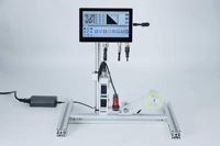 Hoge Snelheid 12.7Mm/25.4 Mm Datumcode Inkjet Printer Industriële Automatische Codeermachine 7 Inch Online Tij Tij Inkjet Printer