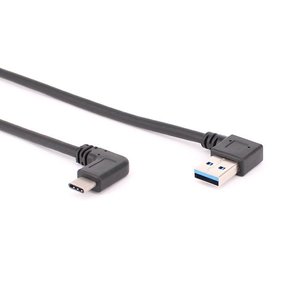 Cáp USB 3.0 Type C Hai Khuỷu 90 Độ Cho Huawei P40 P30 Pro Dây Sạc Nhanh Cho Đ<span class=keywords><strong>i</strong></span>ện Thoạ<span class=keywords><strong>i</strong></span> Di Động Xiaomi Samsung Dây - Product Image 4