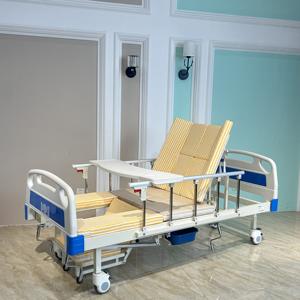 Портативная Складная ручная Больничная койка с мобильным туалетом для пациентов, сертифицированное оборудование для ухода за престарелыми для реабилитации - Product Image 5