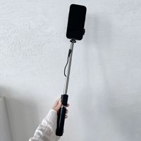 Perche à selfie magnétique pour téléphone portable, trépied dédié, télécommande pour diffusion en direct et photographie