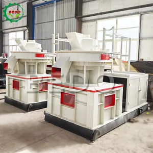 Professional Wood Pellet Production Line from Italy Includes Molding Machine for Processing Rice Husk and Wood Sawdust