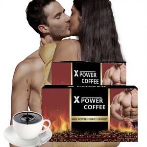 กาแฟผงสมุนไพรมาคาพลังงานทันที X Power ผสมโสม กาแฟดำสำหรับผู้ชาย รสขม บรรจุกล่อง - Product Image 1