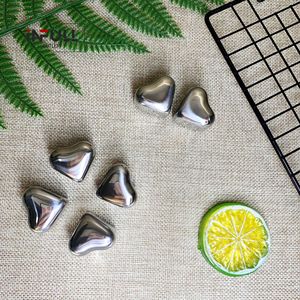 Hot Bán Tái Sử Dụng 304 Thép Không Gỉ Hình Trái Tim <span class=keywords><strong>Whisky</strong></span> Rượu Vang <span class=keywords><strong>Ice</strong></span> Cubes Tủ Đông Lưu Trữ Khay Cho Thanh Sử Dụng - Product Image 3