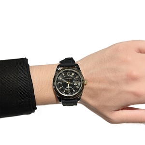 Reloj AIMANA para hombre, reloj de pulsera de cuarzo luminoso para negocios con correa de resina - Product Image 1
