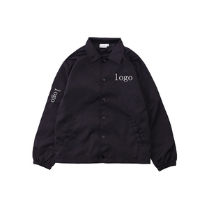 เสื้อแจ็คเก็ตกันหนาวมีฮู้ดสำหรับผู้ชาย,เสื้อโค้ทแจ็คเก็ตมีซิปผ้าไนล่อนสำหรับโค้ช - Product Image 1