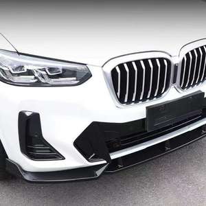 Für BMW X3 G01 LCI <span class=keywords><strong>M</strong></span> Sport X3 G01 Kunststoff Hochglanz-Schwarz Auto-Stoßstangen Frontlippen - Product Image 5