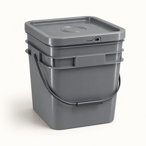 Cubo <span class=keywords><strong>de</strong></span> Plástico Cuadrado Hermético <span class=keywords><strong>de</strong></span> 5L, 10L, 12L, 16L, 20L, Grado Alimenticio, para Almacenamiento <span class=keywords><strong>de</strong></span> Vino, <span class=keywords><strong>Cerveza</strong></span> y Miel - Product Image 5