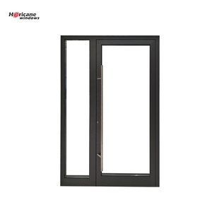 Superhouse puertas abatibles para la venta impacto residencial <span class=keywords><strong>desigual</strong></span> de aluminio doble Individual Doble puerta con bisagras - Product Image 2