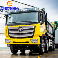 Camion benne basculante Foton Auman EST 8x4 12 roues, état neuf, moteur Cummins Euro 5