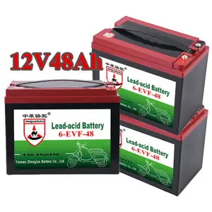 12V 48AH 12V 45AH Battery 48V 60V 72V Deep Cycle Rechargeable Lead Acid Batteries