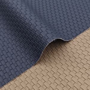 Vải bọc ghế ô tô giả da PVC ép vân sọc, chống thấm, lớp lót sợi microfiber, chống mốc, dùng cho ghế <span class=keywords><strong>sofa</strong></span>, đồ nội thất, hành lý - Product Image 5