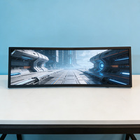 Modul Layar LCD Tipe Bar Ultra Lebar 32 Inci LS29I01-L-V1 untuk Digital Signage, HMI, Kontrol Industri, Rasio Kontras 4000:1