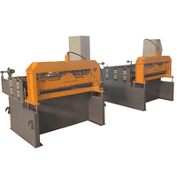 Machine de formage de rouleaux automatique à grande vitesse pour la coupe de nivellement de plaques de tôle d'acier utilisée dans les industries du carrelage populaire en Bolivie