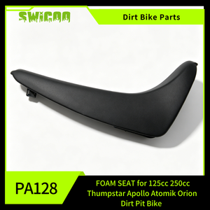 Asiento de Espuma para Motocicleta SWICOO Apollo para 125cc <span class=keywords><strong>250cc</strong></span> Thumpstar Apollo Atomik <span class=keywords><strong>Orion</strong></span> Dirt <span class=keywords><strong>Pit</strong></span> <span class=keywords><strong>Bike</strong></span> - Product Image 1