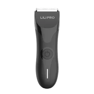 LILIPRO B5 topu düzeltici erkekler kasık ve vücut saç düzeltici güvenli tıraş kamu ve özel vücut topları kasık saç düzeltici