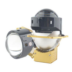 Système d'éclairage automatique Point culminant Phare LED Voiture Bi LED Projecteur Lentille 3.0 Pouces 120w 6500k High Low Beam Biled Projecteur Lentille - Product Image 1