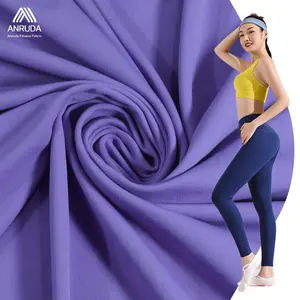 Nhanh chóng khô thoáng khí giảm béo phù hợp co giãn supplex thể thao Yoga mặc phù hợp với cuộn nylon spandex vải dệt kim