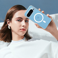Coque magnétique transparente en TPU pour Google Pixel 7 8 9 Pro XL, protection contre les chocs, compatible avec la charge sans fil, pour iPhone 18
