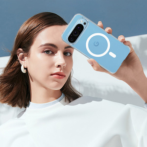 Funda Magnética Transparente para Google Pixel 7 8 9 Pro XL, Protección Contra Impactos de TPU, Funda Protectora para Teléfono con Carga Inalámbrica, Venta al Por Mayor a Precio Económico - Product Image 2