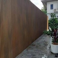Panneau de revêtement mural en WPC imperméable, panneau composite bois-plastique pour intérieur et extérieur