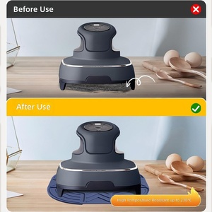 Alfombrilla de Silicona <span class=keywords><strong>Multifuncional</strong></span> Resistente al Calor, Diseño Antideslizante, Apta para Freidoras de Aire y Tapas de Ollas, Aislante para Cocina - Product Image 4