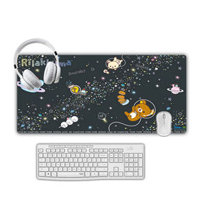 Alfombrilla de Ratón XXL para Juegos, Diseño de Anime y Manga, Arte Oscuro, Alfombrilla de Escritorio Extendida Antideslizante, Duradera, Monocromática, Ojo Rojo, para <span class=keywords><strong>PC</strong></span> - Product Image 4