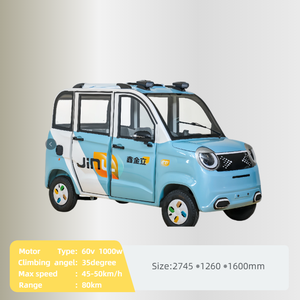 سيارة كهربائية هجينة صغيرة بهيكل هاتشباك، مقود يسار، مقعدين، 4 أبواب، للبالغين، معتمدة من EEC/COC، مزودة ببطارية ليثيوم - Product Image 2