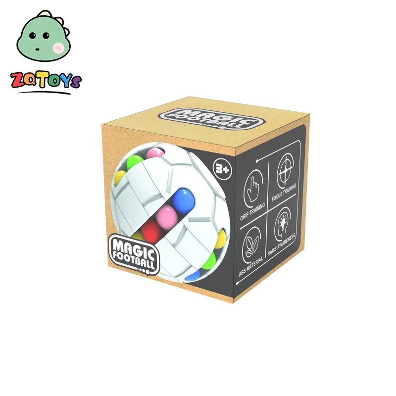 Zhiqu Toy children's puzzle little magic bean burger Cube ball adult fidget spinner decompression Toys
