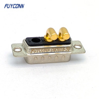 Connecteur D-SUB 3W3 DB90 à angle droit mâle haute intensité 3 broches