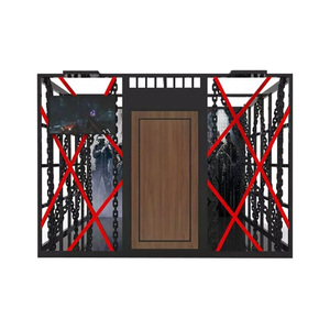 2025 Chất lượng cao mới bán hàng trực tiếp VR thoát khỏi phòng, 360 độ đứng đi bộ nền tảng, 4-Player VR chụp nền tảng - Product Image 1