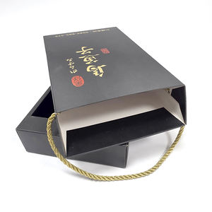 Boîtes en papier enduites de bonbons de collation personnalisées Taiwan Oem et logo personnalisé pour l'impression d'aliments avec poignée - Product Image 6