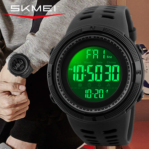 Skmei Modelo 1251 Relógio Esportivo Digital Manual Masculino WR50M Resistente à Água com Alarme e Funções de Mergulho - Product Image 6