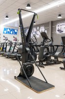 Machine de ski aérien pour musculation avec écran LED et réglage de la vitesse