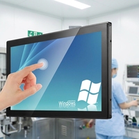 New 15.6/21.5 Inch Industrial Display Touch IPS Capacitive Infrared Frame LCD Monitors 1920X1080 USB/DVI/RS232 Serial Business