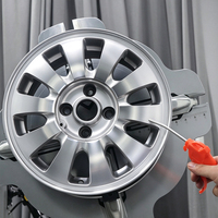 Équipement de polissage vibratoire à levage automatique DZM900-Pro, machine de polissage vibratoire pour jantes en alliage d'aluminium pour atelier de réparation automobile