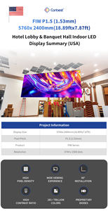 شاشة عرض داخلية Canbest Fiw P1.8 من 5120X2400Mm 16.4X7.8Ft لكنيسة Bethany sydny في أستراليا - Product Image 6