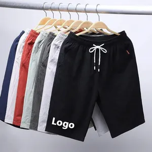 Shorts esportivos de ginástica para homens, shorts curtos de fitness para homens, elástico de secagem rápida e respirável, adequados para a pele, calçados casuais de ginástica