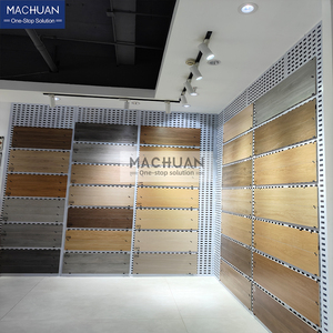 Giá rẻ treo tường kim loại Rack hiển thị cho đá Granite đá cẩm thạch gạch men cho showroom sử dụng - Product Image 2