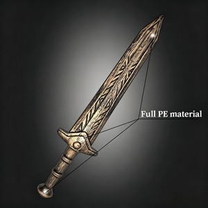 Épée de Chevalier Romain en Gros, Jouet en Plastique PE, Accessoire de Cosplay Sûr, Arme Médiévale pour Jeux de Rôle Garçons, Accessoire de Costume Médiéval - Product Image 3