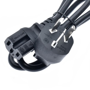 Adaptador de <span class=keywords><strong>Cable</strong></span> de alimentación de 3 pines, 10A, 15A, 250V, 1,2 M, 1,5 M, 1,8 M, enchufe australiano, cargador para Monitor y ordenador, etc. - Product Image 3