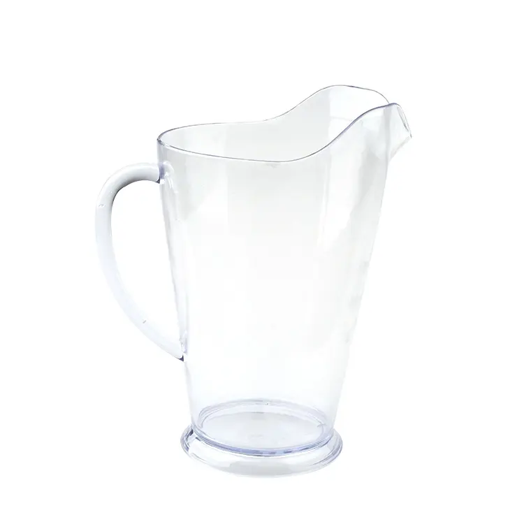 High quality BPA free Hot sale OEM Service 1.5L Plastic Clear PC beer Juice Jug Pitcher