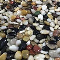 Chine gros usine directe naturel coloré décoratif jade rivière rock pebble pierre fournisseur