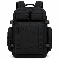 Mochila Táctica Personalizada de Gran Capacidad, Mochila MOLLE Resistente al Agua con Múltiples Bolsillos para Senderismo, Campismo, Supervivencia y Actividades al Aire Libre