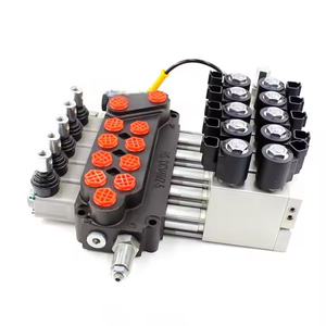 วาล์วควบคุมแบบแมนนวล DCV40Z แฮนด์แจ็ค 5-สปูล วาล์วโมโนบล็อกแบบปรับทิศทาง ขายส่งและรับผลิตแบบ OEM - Product Image 2