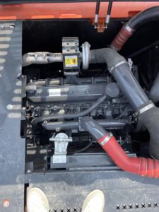 Excavadora de orugas Doosan DX225 usada original de Corea con caja de cambios de bomba de motor y subasta de 500 horas de - Product Image 5