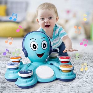 Mutil-Fuctional Octopus <b>Music</b> Preschooler Educational Instruments Toy Baby Musical Learning Toys for Toddlers - Product Image 1
